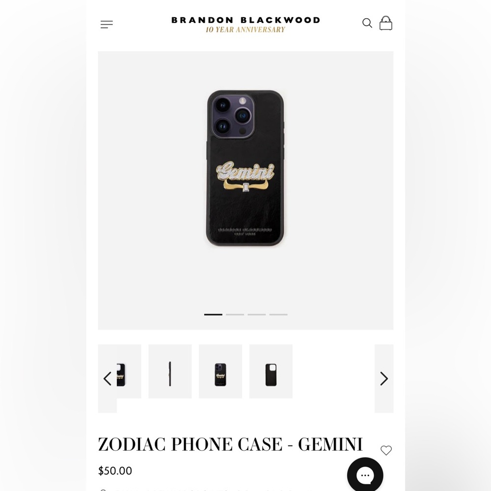 Brandon Blackwood Black Gemini Phone Case
Iphone 15 Pro Max